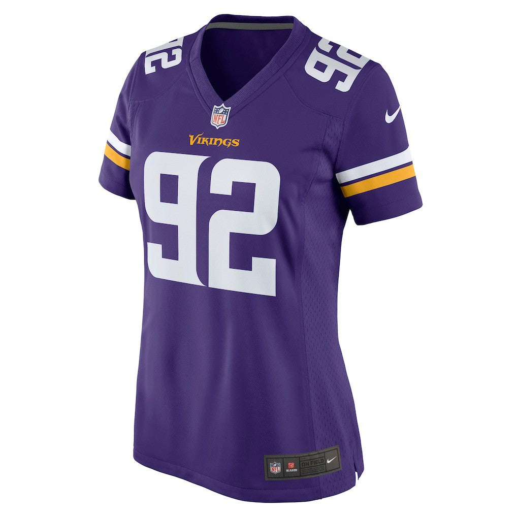 Nike James Lynch Minnesota Vikings Women's Game Player Jersey Purple