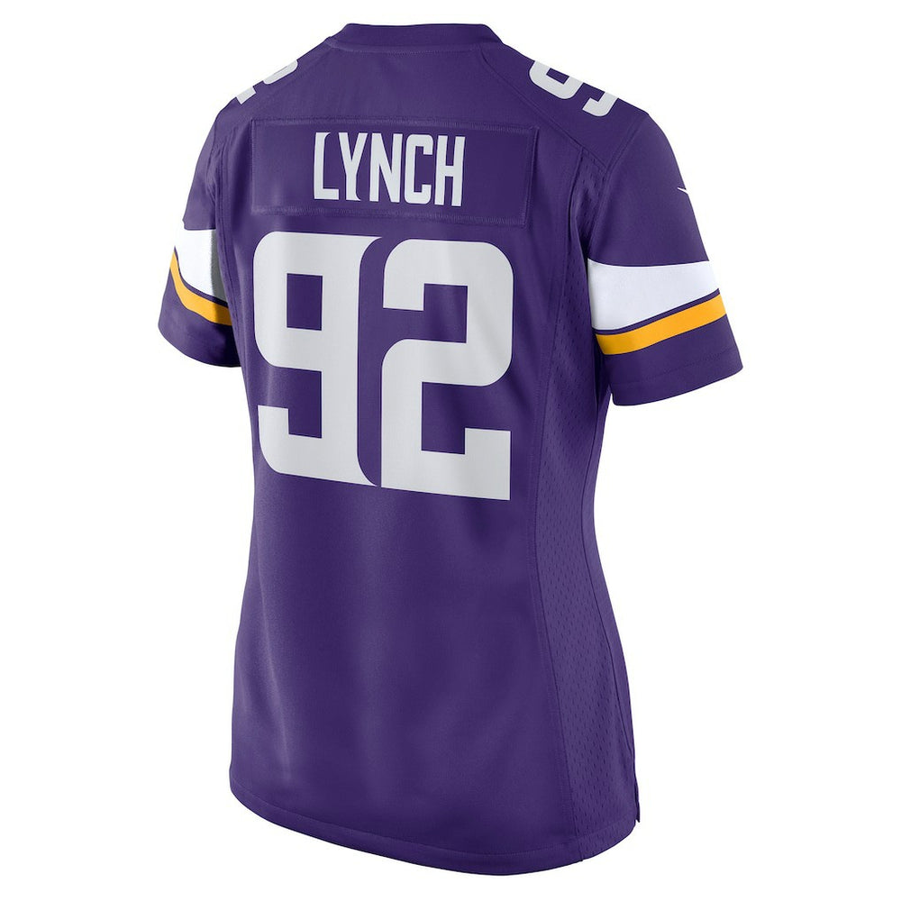 Nike James Lynch Minnesota Vikings Women's Game Player Jersey Purple
