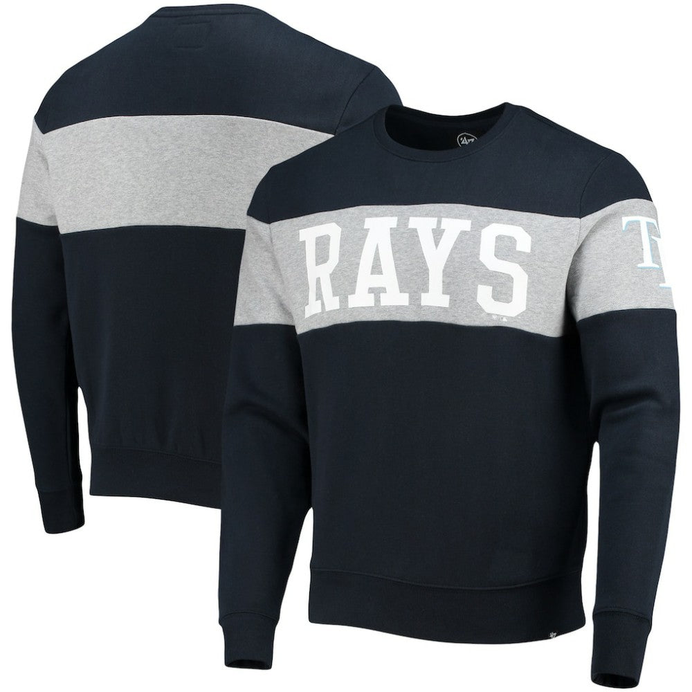 Tampa Bay Rays '47 Interstate Pullover Sweatshirt - Navy - 47 brand Online