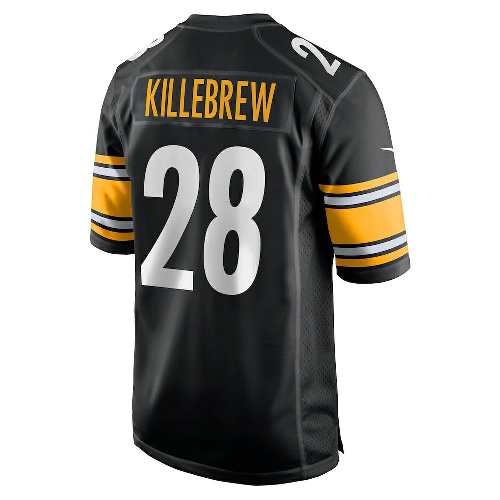 Nike Miles Killebrew Pittsburgh Steelers Game Jersey Black