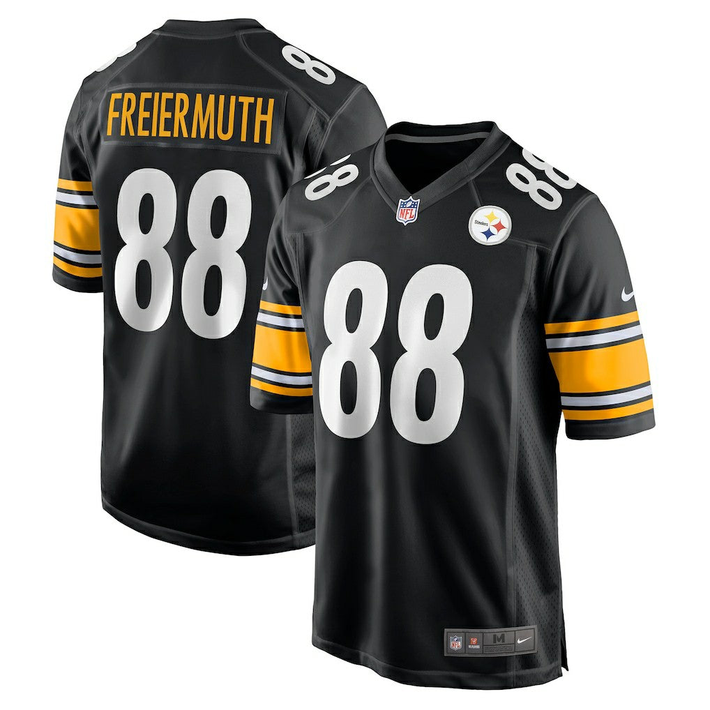 Nike Pat Freiermuth Pittsburgh Steelers Game Jersey Black