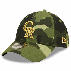Colorado Rockies New Era 2022 Armed Forces Day 39THIRTY Flex Hat - Camo - New Era Online
