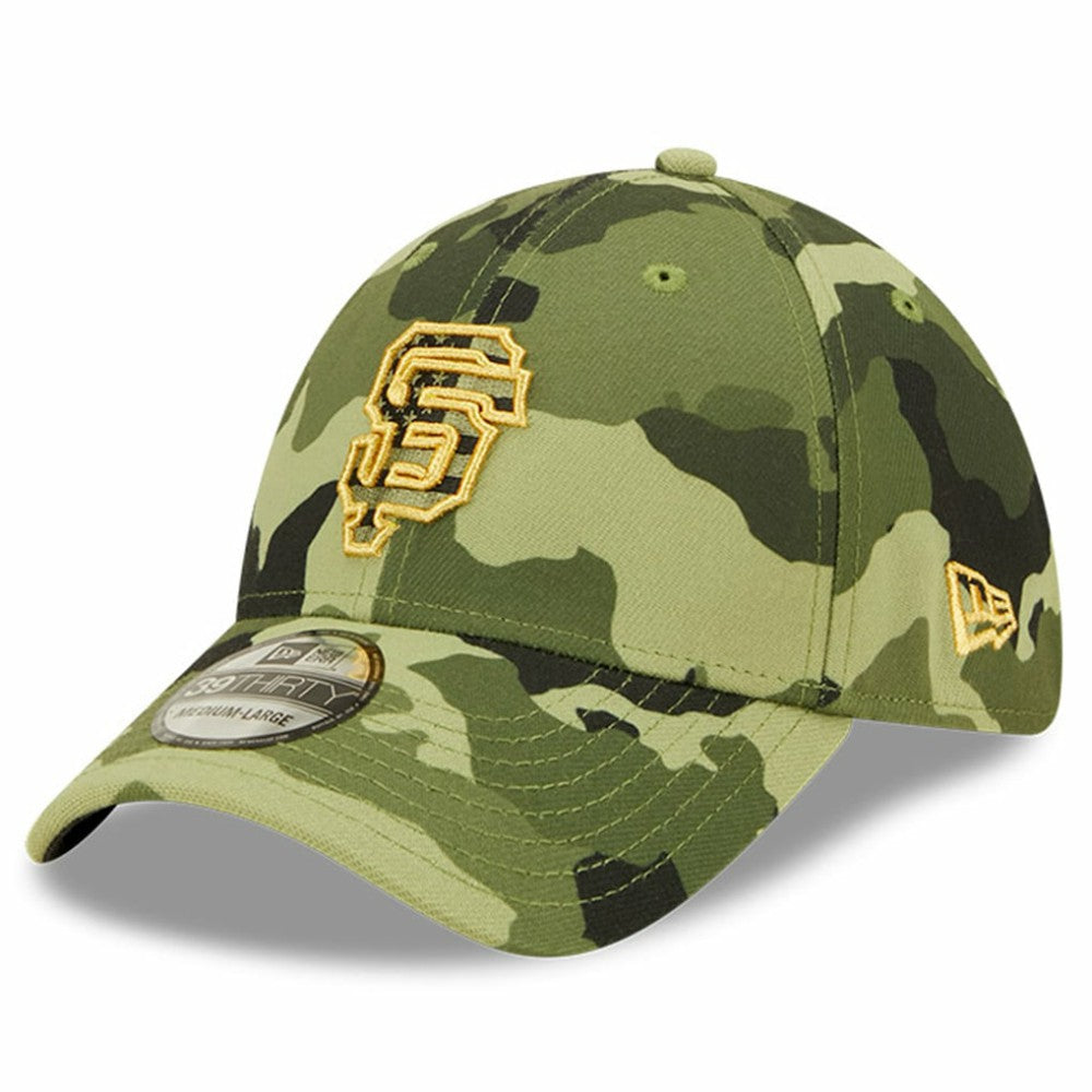 San Francisco Giants New Era 2022 Armed Forces Day 39THIRTY Flex Hat - Camo - New Era Sale