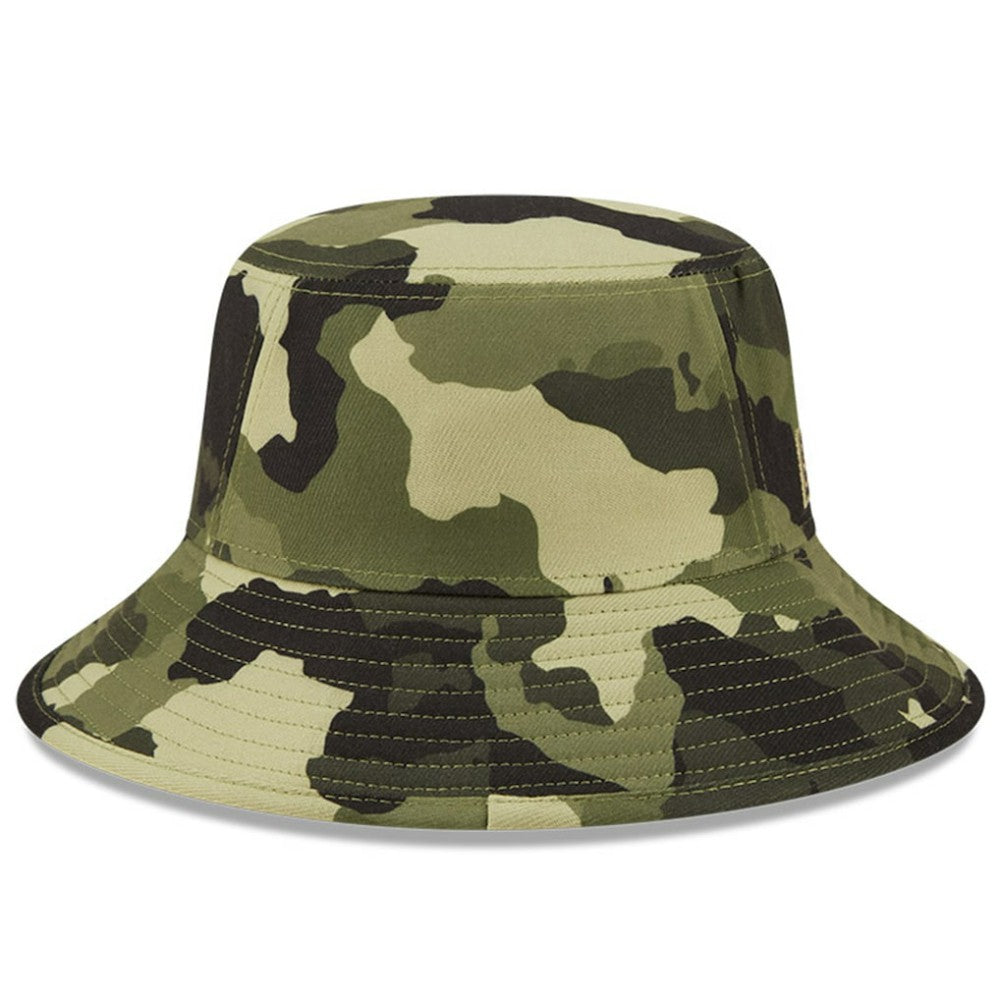Chicago Cubs New Era 2022 Armed Forces Day Bucket Hat - Camo - New Era Sale