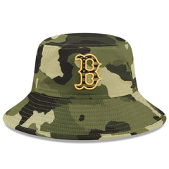 Boston Red Sox New Era 2022 Armed Forces Day Bucket Hat - Camo - New Era Sale