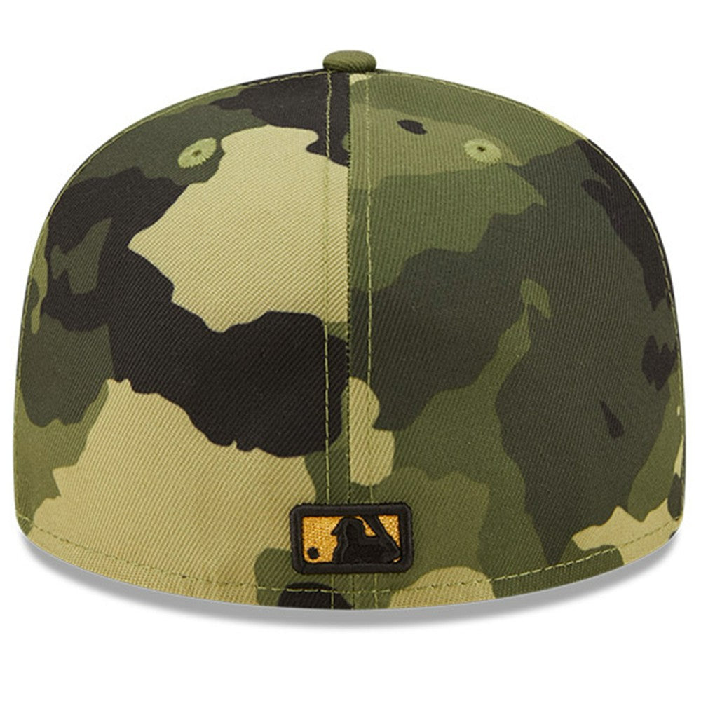 Miami Marlins New Era 2022 Armed Forces Day On-Field 59FIFTY Fitted Hat - Camo - New Era on Sale