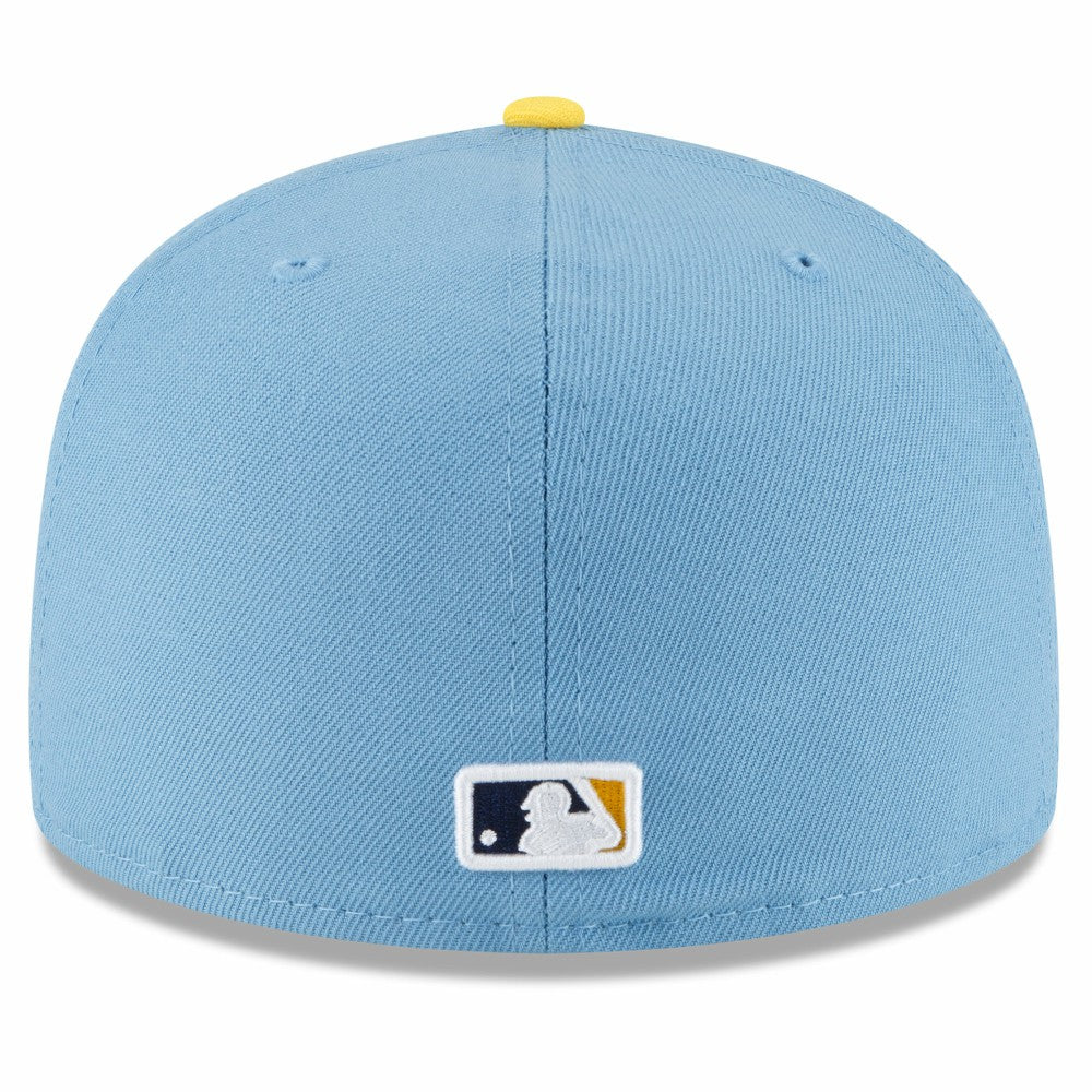 Milwaukee Brewers New Era 2022 City Connect 59FIFTY Fitted Hat - Powder Blue - New Era Lifestyle