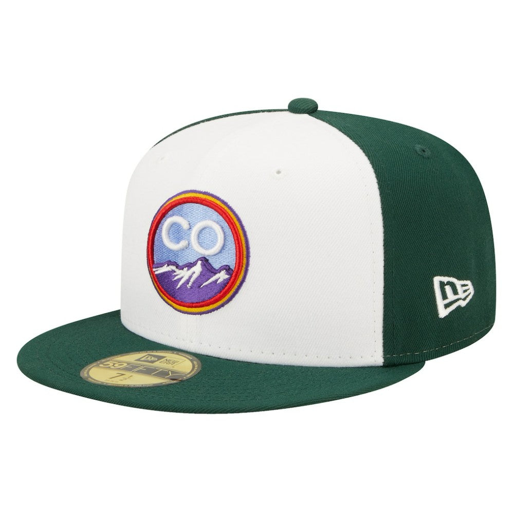 Colorado Rockies New Era 2022 City Connect 59FIFTY Fitted Hat - White - New Era Lifestyle