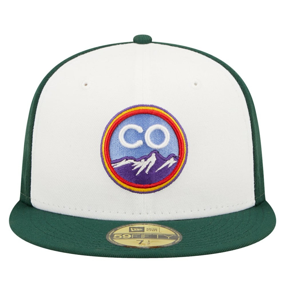 Colorado Rockies New Era 2022 City Connect 59FIFTY Fitted Hat - White - New Era Lifestyle