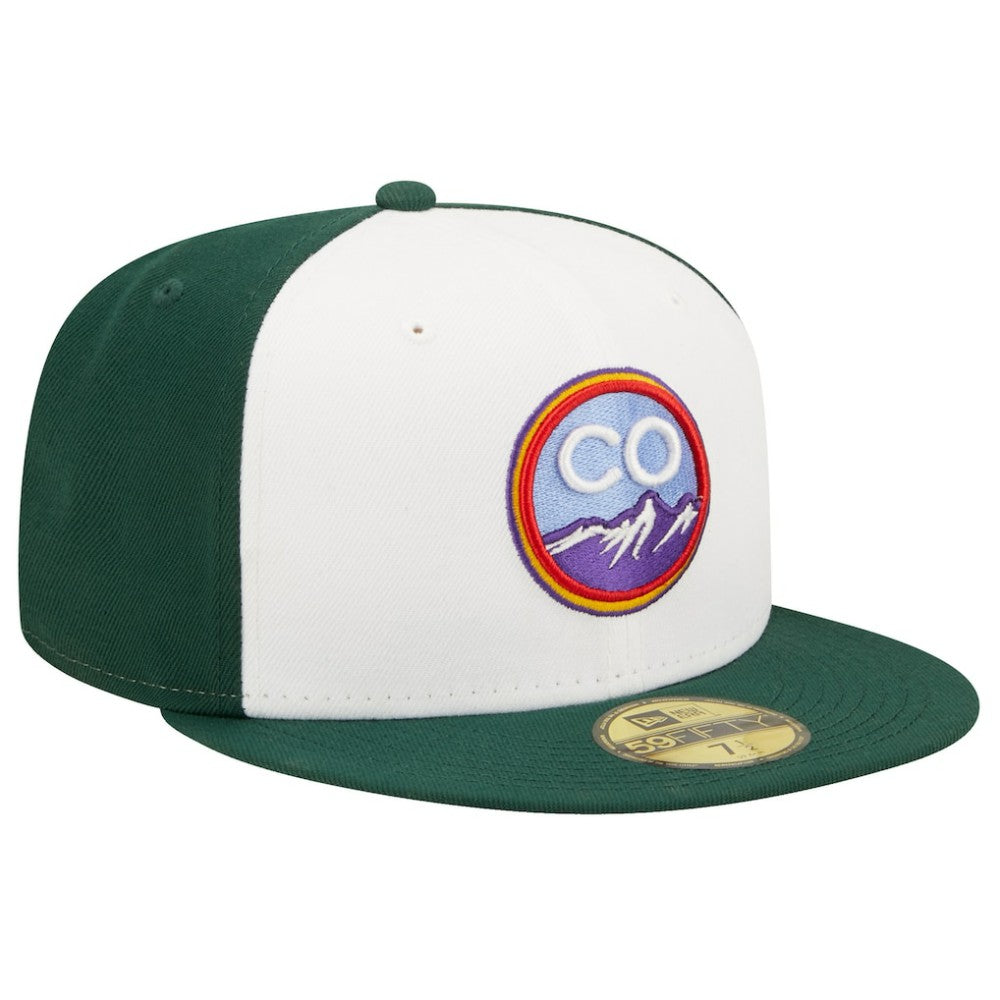Colorado Rockies New Era 2022 City Connect 59FIFTY Fitted Hat - White - New Era Lifestyle