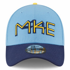 Milwaukee Brewers New Era 2022 City Connect 39THIRTY Flex Hat - Powder Blue - New Era Lifestyle