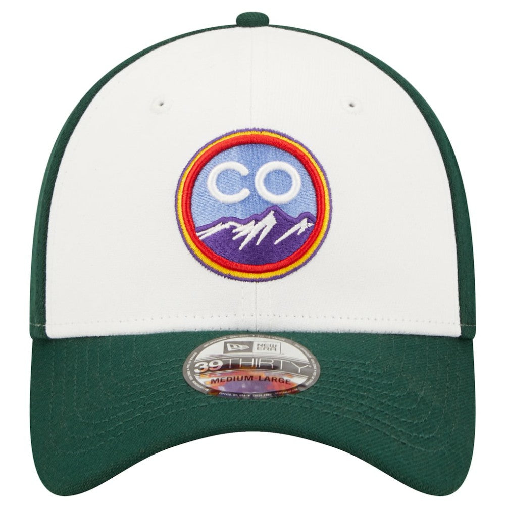Colorado Rockies New Era 2022 City Connect 39THIRTY Flex Hat - White - New Era on Sale