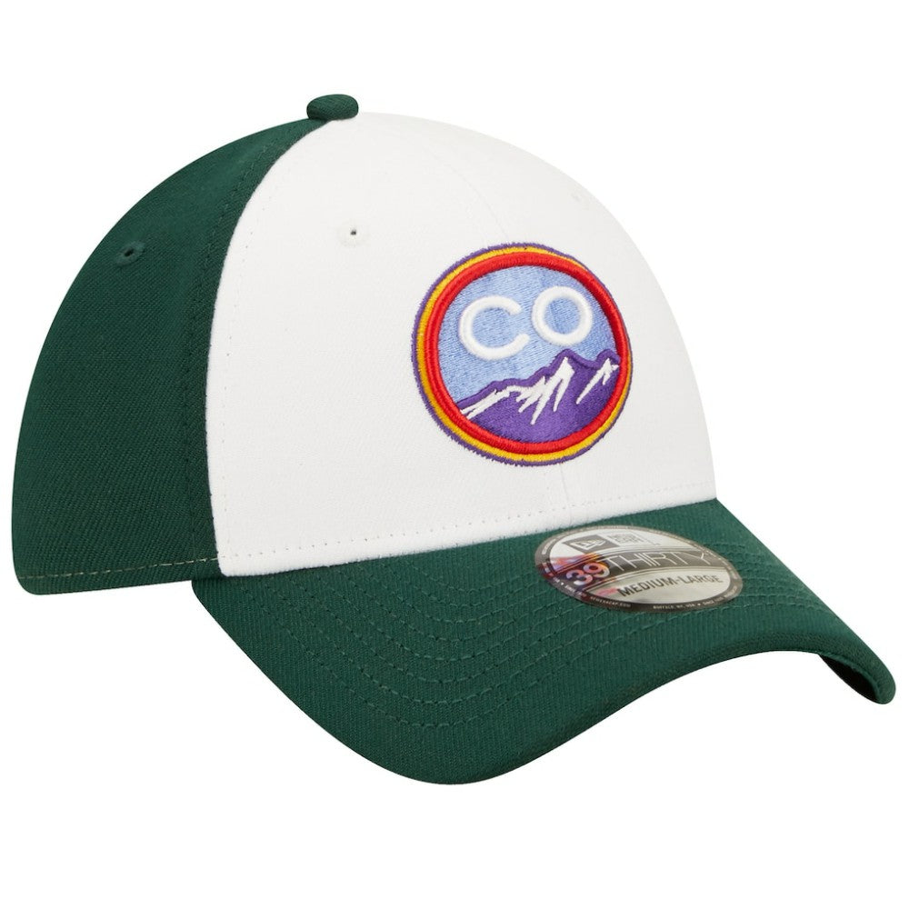 Colorado Rockies New Era 2022 City Connect 39THIRTY Flex Hat - White - New Era on Sale