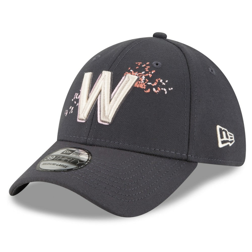 Washington Nationals New Era 2022 City Connect 39THIRTY Flex Hat - Graphite - New Era Discount