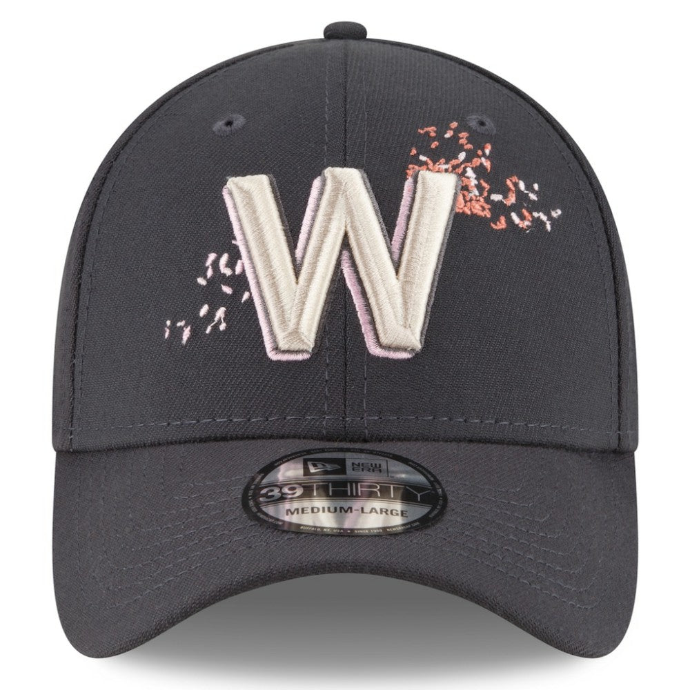 Washington Nationals New Era 2022 City Connect 39THIRTY Flex Hat - Graphite - New Era Discount