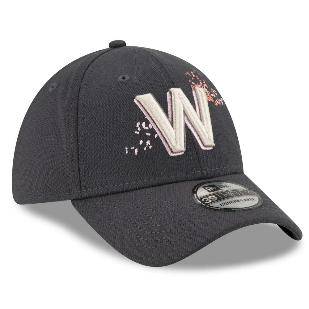 Washington Nationals New Era 2022 City Connect 39THIRTY Flex Hat - Graphite - New Era Discount
