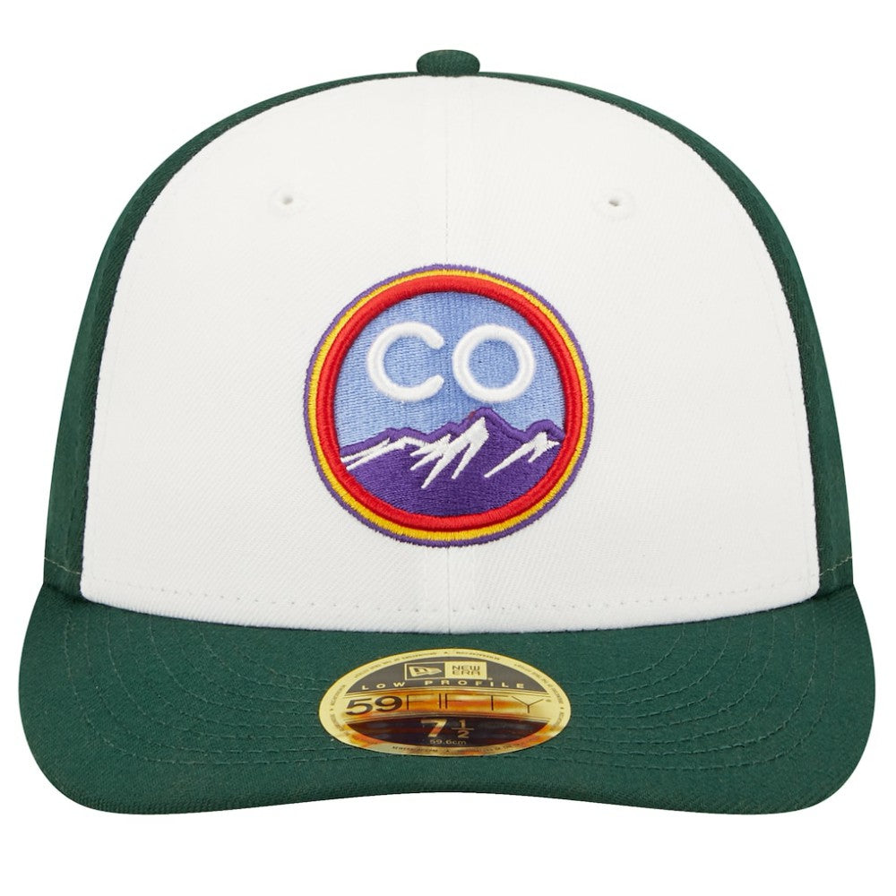 Colorado Rockies New Era 2022 City Connect Low Profile 59FIFTY Fitted Hat - Green - New Era Discount