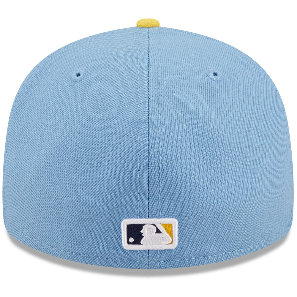 Milwaukee Brewers New Era 2022 City Connect Low Profile 59FIFTY Fitted Hat - Powder Blue - New Era Discount