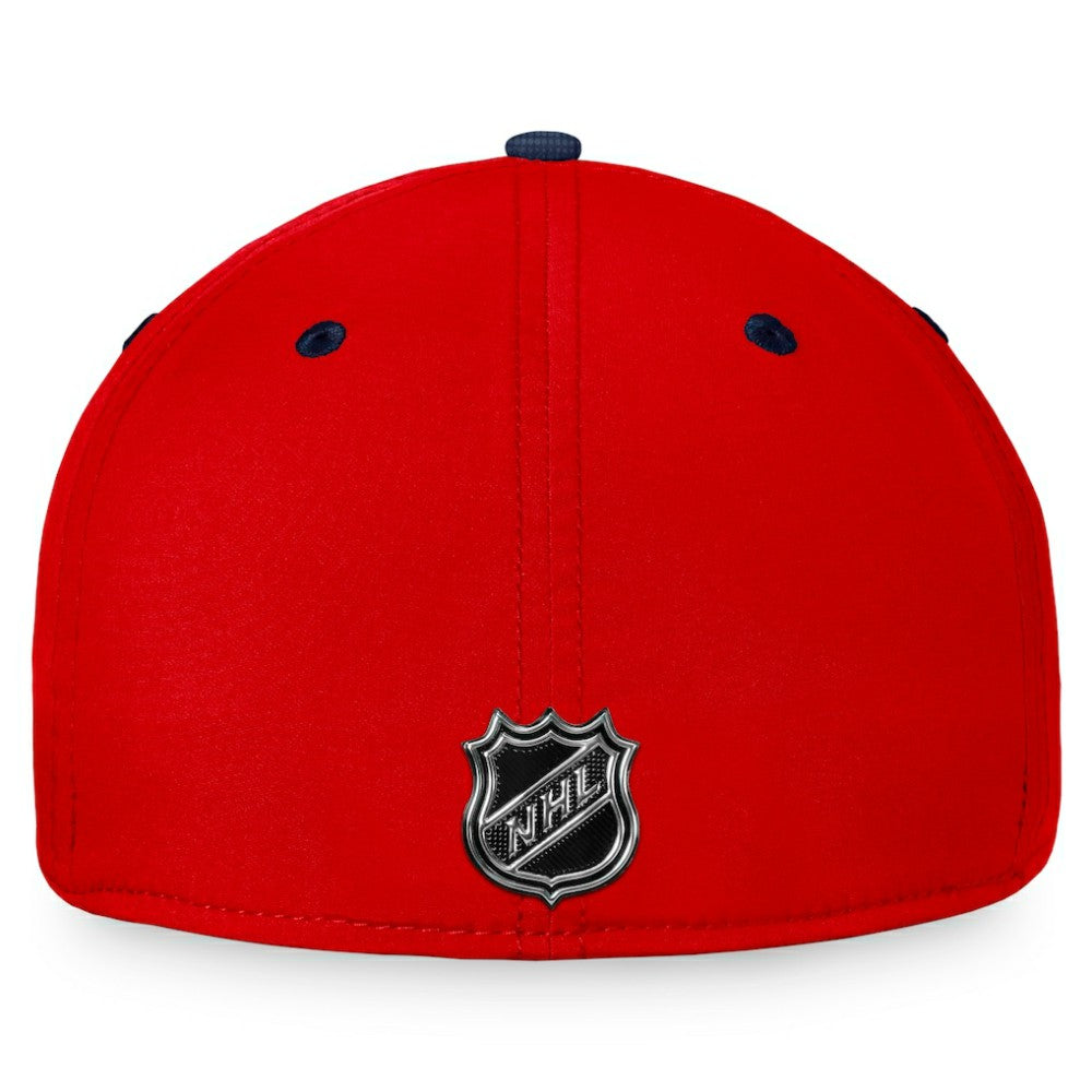 Washington Capitals Fanatics Authentic Pro Rink Camo Flex Hat - Navy/Red - NHL 4464821