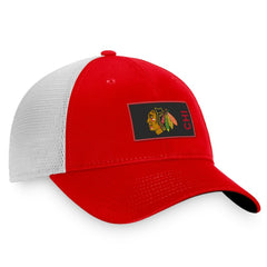 Chicago Blackhawks Fanatics Authentic Pro Rink Trucker Snapback Hat - Red - NHL 4464924