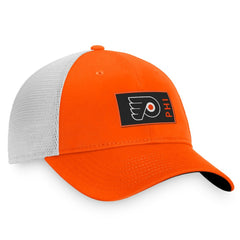 Philadelphia Flyers Fanatics Authentic Pro Rink Trucker Snapback Hat - Orange - NHL 4464937