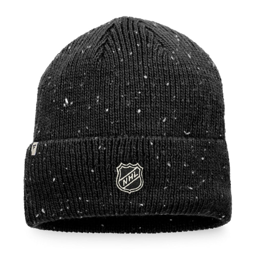 Vegas Golden Knights Fanatics Authentic Pro Rink Pinnacle Cuffed Knit Hat - Black - NHL 4464998