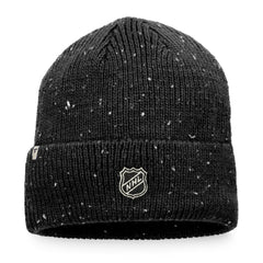 Vegas Golden Knights Fanatics Authentic Pro Rink Pinnacle Cuffed Knit Hat - Black - NHL 4464998
