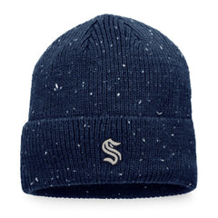 Seattle Kraken Fanatics Authentic Pro Rink Pinnacle Cuffed Knit Hat - Deep Sea Blue - NHL 4465011