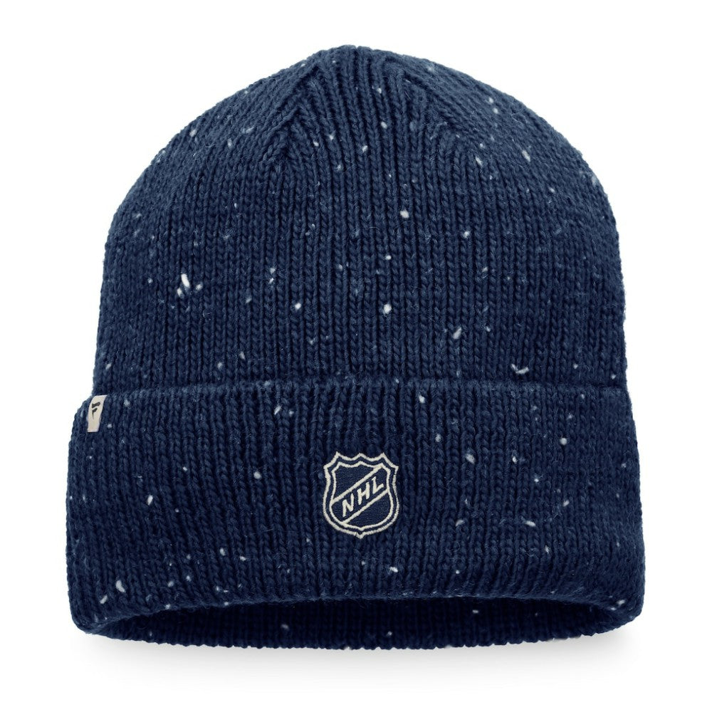 Seattle Kraken Fanatics Authentic Pro Rink Pinnacle Cuffed Knit Hat - Deep Sea Blue - NHL 4465011