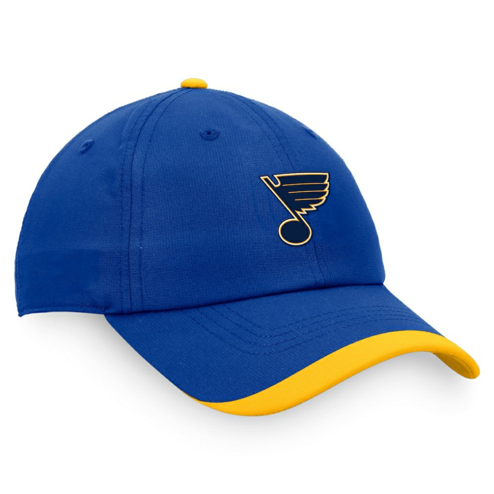 St. Louis Blues Fanatics Authentic Pro Rink Pinnacle Adjustable Hat - Blue - NHL 4465016