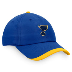 St. Louis Blues Fanatics Authentic Pro Rink Pinnacle Adjustable Hat - Blue - NHL 4465016