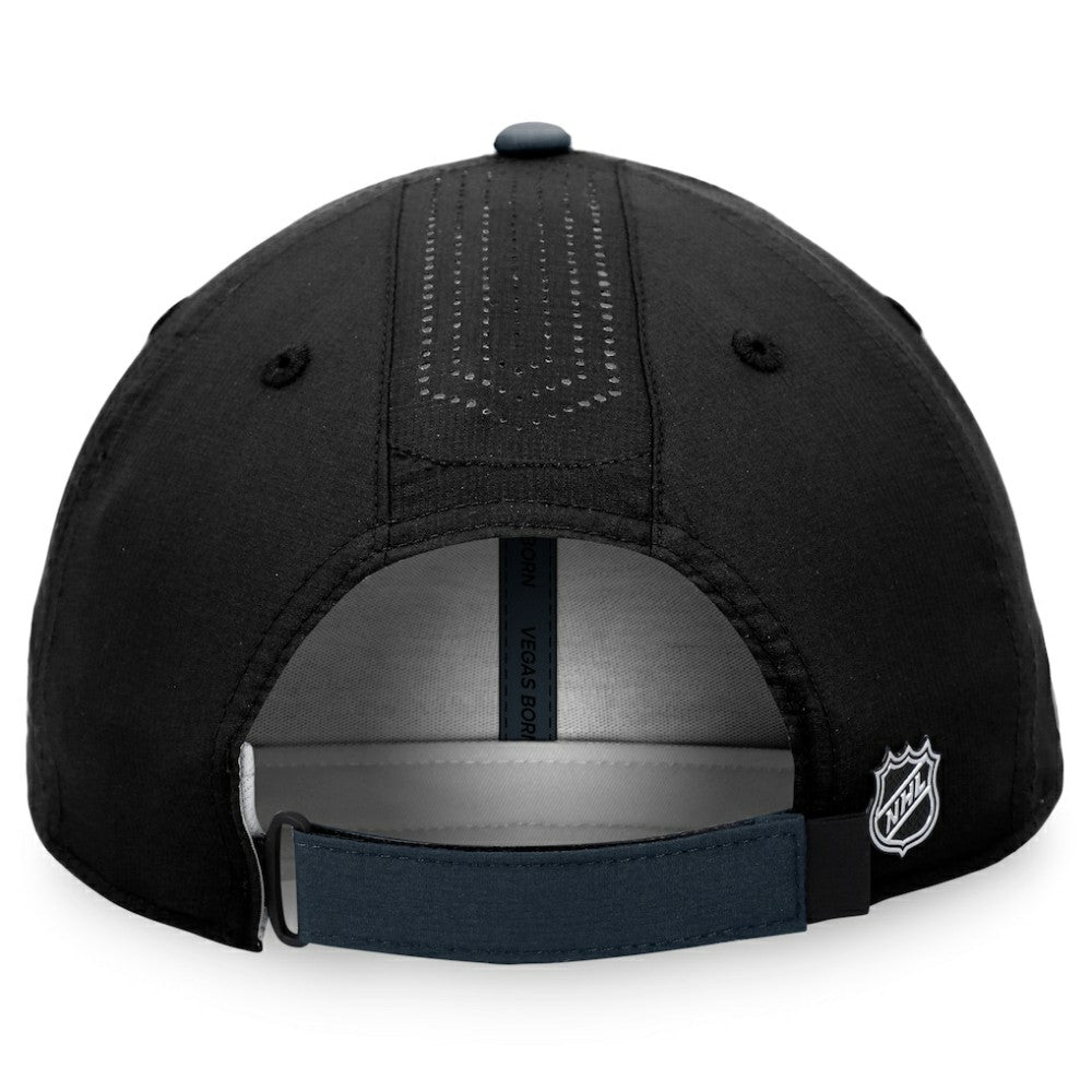 Vegas Golden Knights Fanatics Authentic Pro Rink Pinnacle Adjustable Hat - Black - NHL 4465027