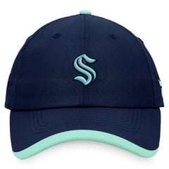 Seattle Kraken Fanatics Authentic Pro Rink Pinnacle Adjustable Hat - Deep Sea Blue - NHL 4465047