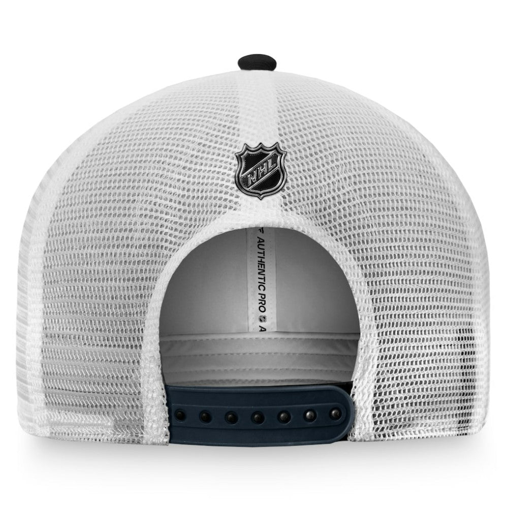 Vegas Golden Knights Fanatics Authentic Pro Rink Trucker Snapback Hat - Black/White - NHL 4465056
