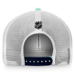Seattle Kraken Fanatics Authentic Pro Rink Trucker Snapback Hat - Light Blue/White - NHL 4465080