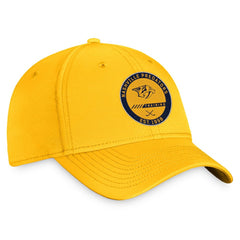 Nashville Predators Fanatics 2022 Authentic Pro Training Camp Flex Hat - Gold - NHL 4465179