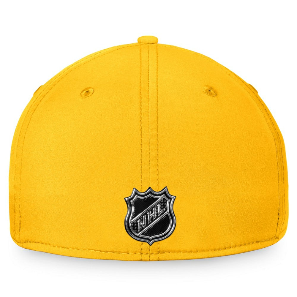 Nashville Predators Fanatics 2022 Authentic Pro Training Camp Flex Hat - Gold - NHL 4465179