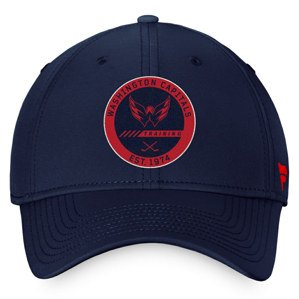 Washington Capitals Fanatics 2022 Authentic Pro Training Camp Flex Hat - Navy - NHL 4465199
