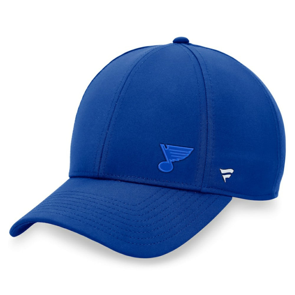 St. Louis Blues Fanatics Women's Authentic Pro Road Structured Adjustable Hat - Royal - NHL 4465323