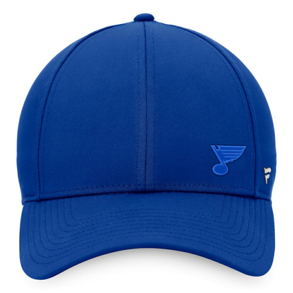 St. Louis Blues Fanatics Women's Authentic Pro Road Structured Adjustable Hat - Royal - NHL 4465323