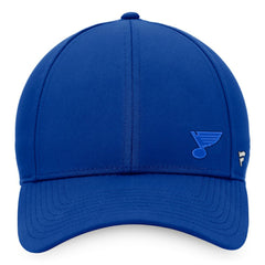 St. Louis Blues Fanatics Women's Authentic Pro Road Structured Adjustable Hat - Royal - NHL 4465323