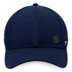 Seattle Kraken Fanatics Women's Authentic Pro Road Structured Adjustable Hat - Deep Sea Blue - NHL 4465335