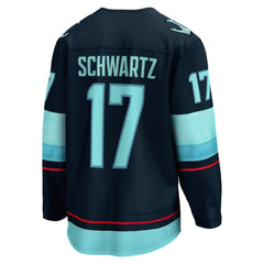 Jaden Schwartz Seattle Kraken Fanatics Home Breakaway Player Jersey - Navy - NHL 4466249