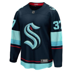 Yanni Gourde Seattle Kraken Fanatics Home Breakaway Player Jersey - Deep Sea Blue - NHL 4466252