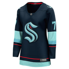 Jordan Eberle Seattle Kraken Fanatics Women's Home Breakaway Player Jersey - Navy - NHL 4466256