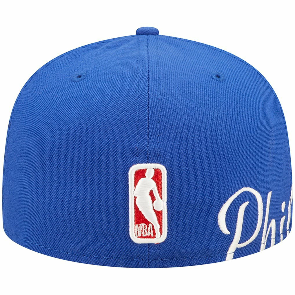 Philadelphia 76ers Side Split 59FIFTY Fitted Hat Royal | New Era outlet