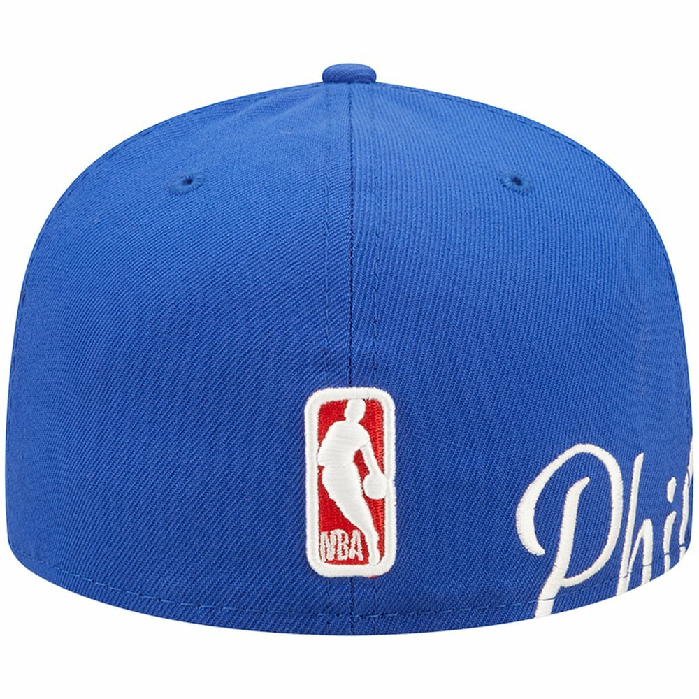 Philadelphia 76ers Side Split 59FIFTY Fitted Hat Royal | New Era outlet