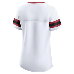 Fanatics Arizona Cardinals Women's Sunday Best Lace-Up T-Shirt White