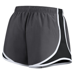 Nike Washington Commanders Women's Team Logo Performance Tempo Shorts Charcoal