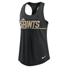 Nike New Orleans Saints Women's Team Name City Tri-Blend Racerback Tank Top